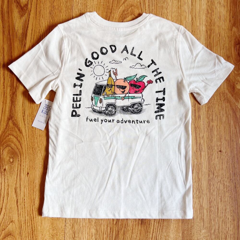 NEW 365 Kids Peelin' Good Fruit Tee